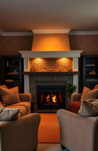 Live Fireplace Wallpaper