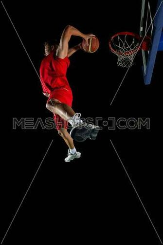 Basketball Player In Action Meashots