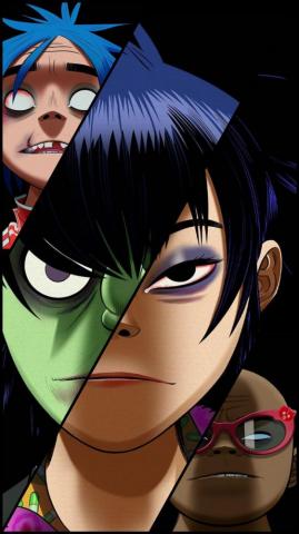 Gorillaz Mobile Wallpaper Discover More Animated Damon Albarn
