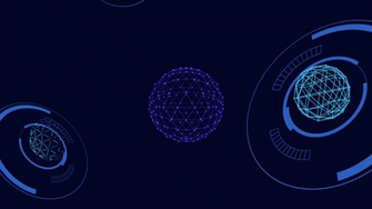 Hud Technology Wind Ppt Template Background