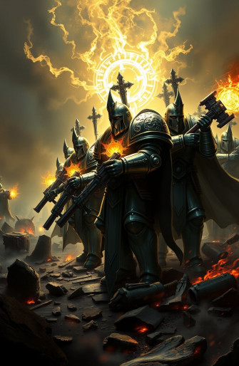Warhammer 40k Wallpaper Grey Knights
