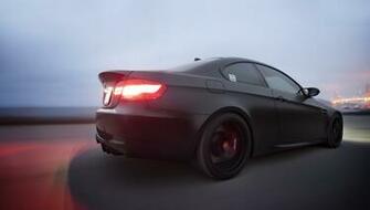 Bmw E92 Rear Speed Matte Black M3 Matt