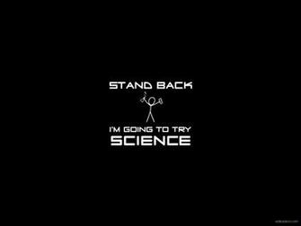 Going To Try Science Wallpaper