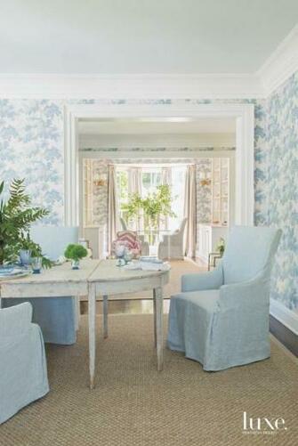 A Pastel Palette Turns Farmhouse Into Getaway Luxe Interiors