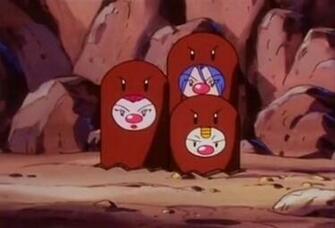 Pok Mon Image Team Rocket Dugtrio Edition HD Wallpaper