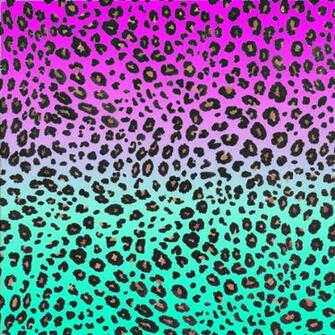 Teal Pink Leopard Art Print By Natalie Sales Society6