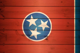 Flag Of Tennessee Wood Texture It For