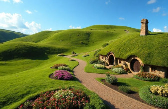 The Hobbit Shire Wallpaper