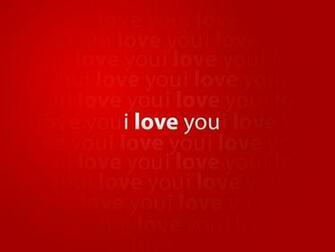 I Love You Desktop Pc And Mac Wallpaper