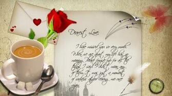Letter To My Love Wallpaper
