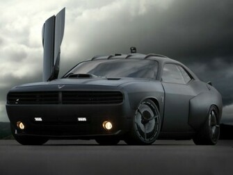 Black Dop Dodge Challenger Wallpaper Is A Hi Res
