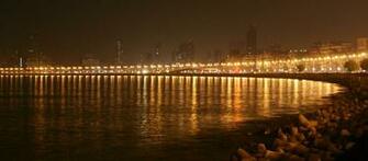 Marine Drive Mumbai Night Wallpaper Baltana