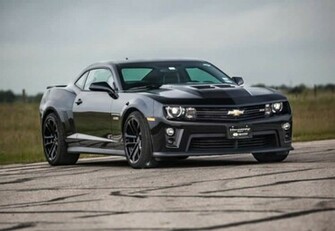 Chevrolet Camaro Zl1 Hpe750 By Hennessey Front Photo Black