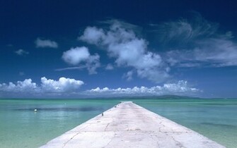 Japan Okinawa Island Beaches Wallpaper Tourist Attractions