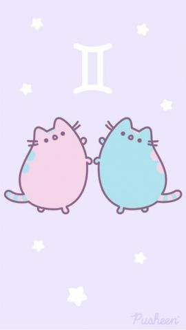 Gemini Pusheen Cute Cat