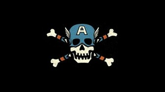 Captain America Jolly Roger Wallpaper