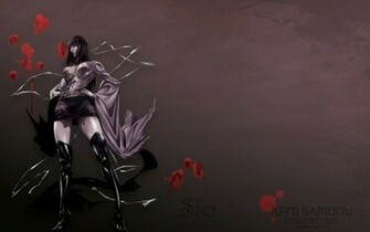 Afro Samurai Katana Female Girl Sexy Anime HD Wallpaper Background