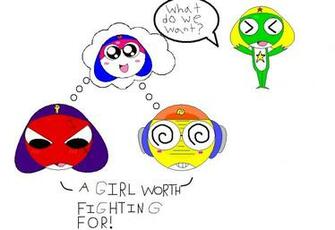 A Girl Worth Fighting For Giroro Fan Art