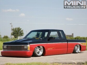 Mini Truckin Desktop Wallpaper March Chevy S10 Front Photo