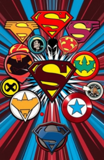 Superheroes Logos Wallpaper
