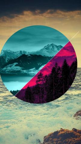 Hipster Wallpaper Full HD Hus iPhone