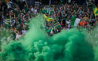 Timbers Army Green Smoke The Portland