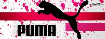 Puma Pink Logo Wallpaper