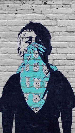 Graffiti iPhone Wallpaper