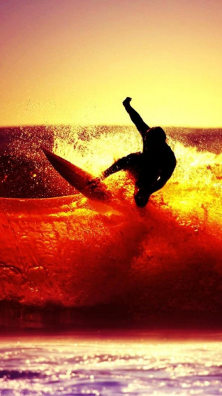 Surfing Wallpaper 4k iPhone