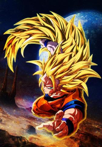 Goku Ssj3 Wallpaper By Elvtrkai