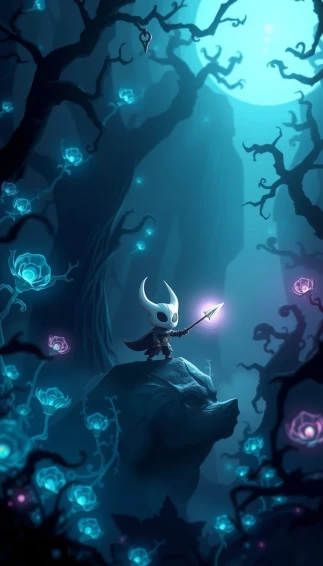 Hollow Knight Phone Wallpaper