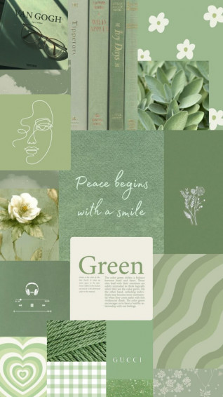 Sage Green Aesthetic Wallpaper