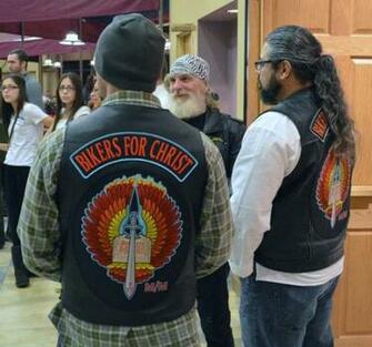 Christian Biker Christmas Bikers From Left