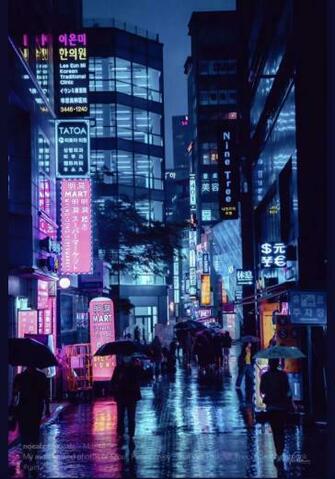 Noealz On City Aesthetic Art Cyberpunk