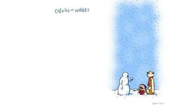 Go Back Image For Calvin And Hobbes Wallpaper Snow