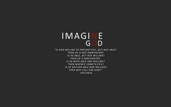 God Religion Imagine Wallpaper