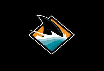 Wallpaper Hockey San Jose Sharks Shark Sign Logo Flipper Desktop