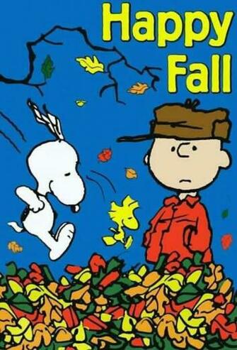 Happy Fall Snoopy And The Peanuts Gang