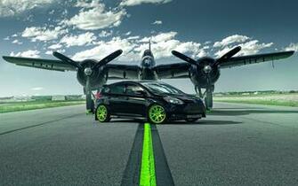 Wallpaper Ford Focus St Plane Runway