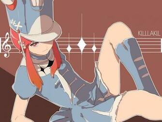 Kill La Kneehighs Pink Eyes Hair Konachan