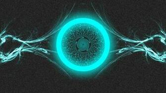 Abstract Fractals Rings Fractal Glowing Ring Wallpaper