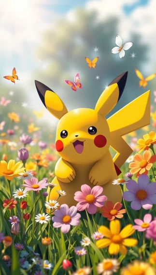 Cute Pikachu Wallpaper