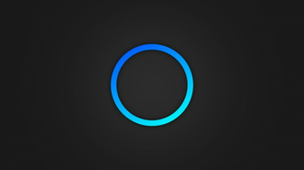 Blue Circle Wallpaper