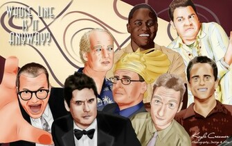 Whose Line Is It Anyway Cartoon Wallpaper
