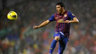 David Villa Barcelona Full HD Wallpaper Picture Photo