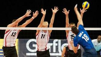 HD Volleyball Block Wallpaper