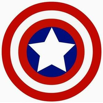 Captain America Logo Widescreen HD Wallpaper Superhero Party