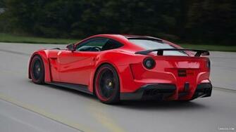 Novitec Rosso N Largo Ferrari F12berlinetta Rear HD