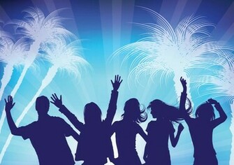 Cool Party Background Flyer Vector Graphics