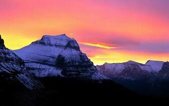 Mountain Glacier National Park Montana Wallpaper Photos Pictures